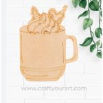 Christmas Sundae Mug Pre Marked Design 1
