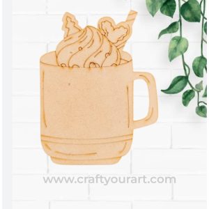 Christmas Sundae Mug Pre Marked Design 1