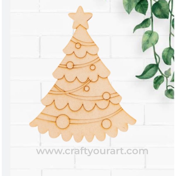 Christmas Tree Pre Marked Design 2