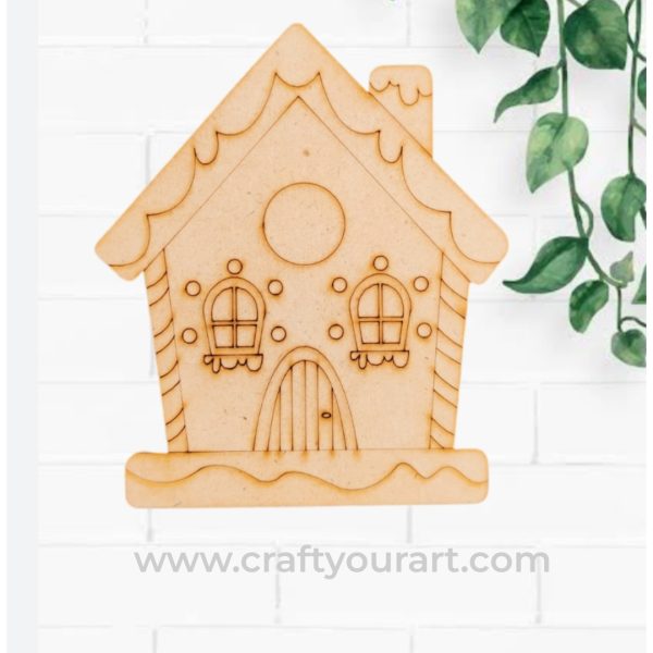 Christmas House Pre Marked Design 1
