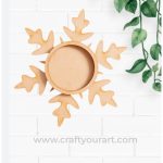 Christmas SnowFlake Tealight Design 3