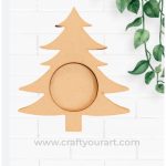 Christmas Tree Tealight Design 1