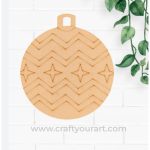 Christmas Ornament Pre Marked Design 5