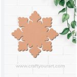 Christmas Snowflake Cutout Design 1
