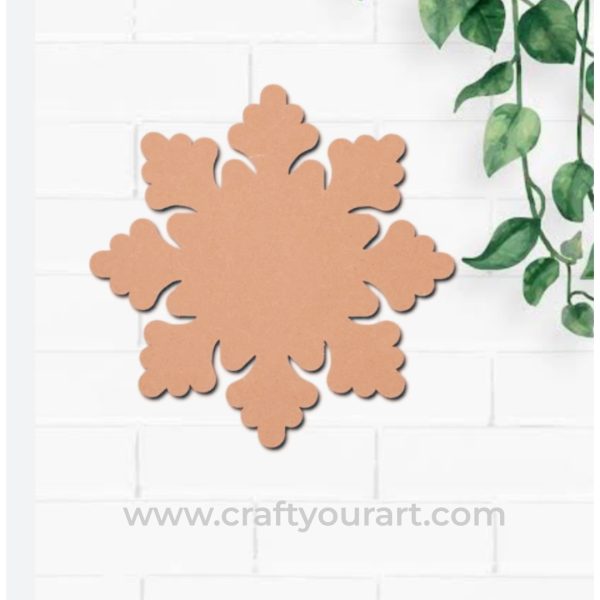 Christmas Snowflake Cutout Design 1
