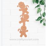Christmas Three Snow Man Pre Marked Design 1
