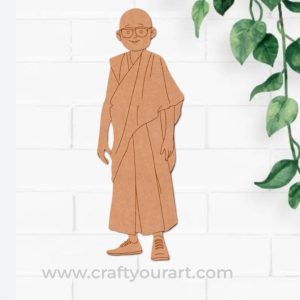Dalai Lama Pre Marked MDF Design 1