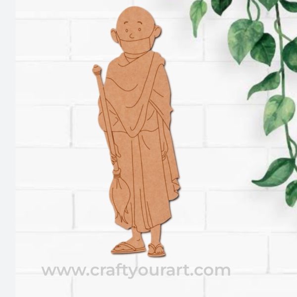 Jain Man Pre Marked MDF Design 1