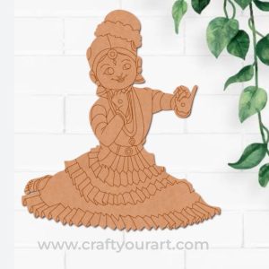 Dancing Woman Pre Marked MDF Design 19