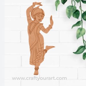 Dancing Woman Pre Marked MDF Design 11