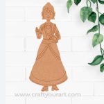 Dancing Woman Pre Marked MDF Design 26