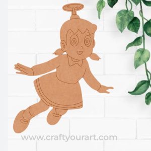 Shizuka Doraemon Pre Marked MDF Design 1