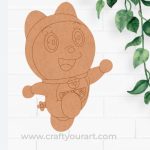 Dorami Doraemon Pre Marked MDF Design 1