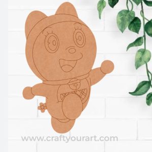 Dorami Doraemon Pre Marked MDF Design 1