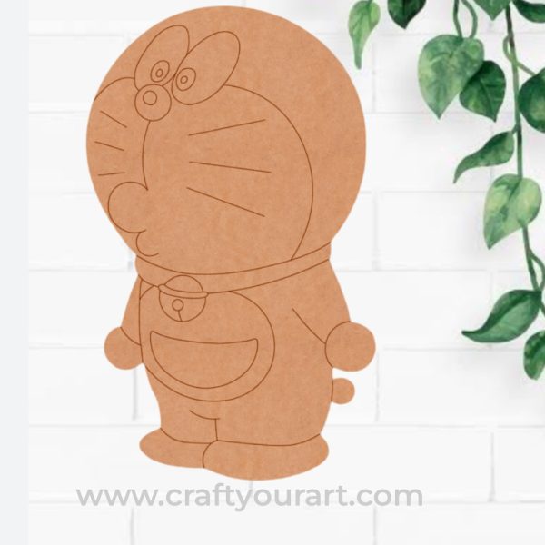 Doraemon Pre Marked MDF Design 3