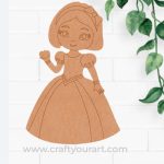 Princess Snow White Pre Marked MDF Design 4