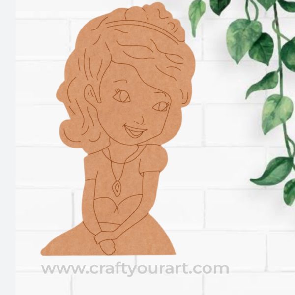 Princess Pre Marked MDF Design 1
