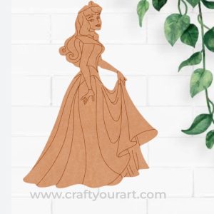 Disney Sleeping Beauty Princess Aurora Pre Marked MDF Design 1