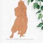 Aladdin And Jasmine Pre Marked MDF Design 1