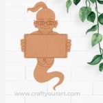 Aladdin Genie Pre Marked MDF Design 3