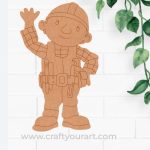 Bob The Builder Pre Marked MDF Design 3