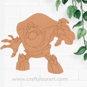 Frozen Cartoon Pre Marked MDF Design 6