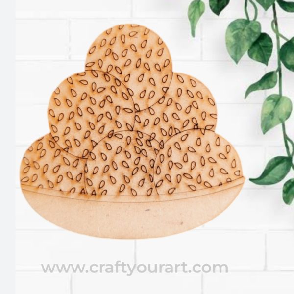 Til Ladoo Pre Marked MDF Design 1