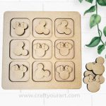 Tic Tac Toe Mickey  Theme Design 1