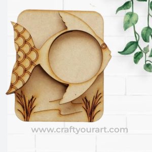 Gold Fish Mini Photo Frame