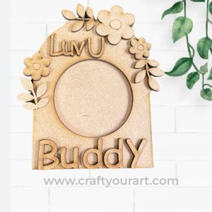 Floral Arch Buddy Mini Photo Frame
