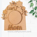 Floral Arch Mom Mini Photo Frame