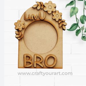 Floral Arch Bro Mini Photo Frame