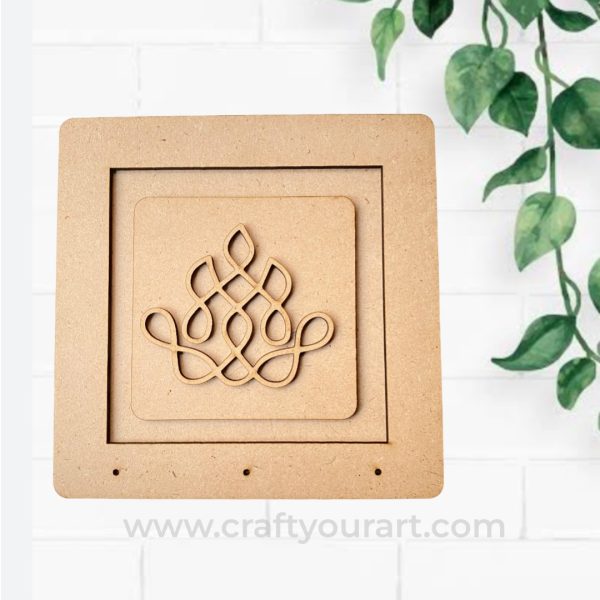 Kolam Keyholder Design 1