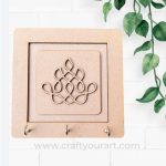 Kolam Keyholder Design 1