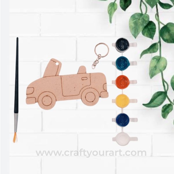 Car Keychain DIY Kit