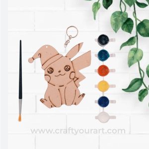 Pikachu Keychain DIY Kit