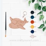 Aeroplane Keychain DIY Kit
