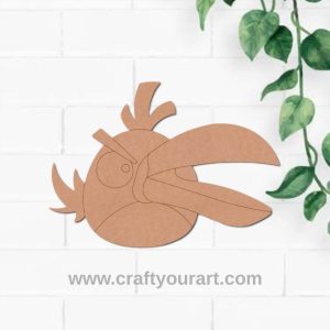 Angry Bird Pre Marked MDF Design 4