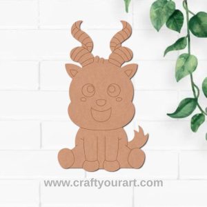 Baby Goat Pre Marked MDF Design 1