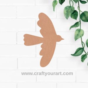 Bird Cutout MDF Design 1