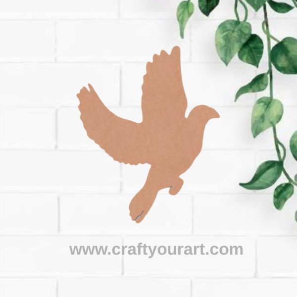 Bird Cutout MDF Design 3