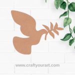Bird Cutout MDF Design 8