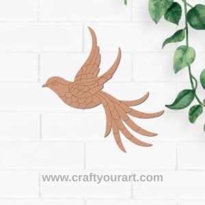 Bird Pre Marked MDF Design 1