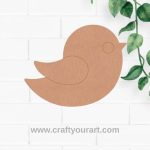 Bird Pre Marked MDF Design 4