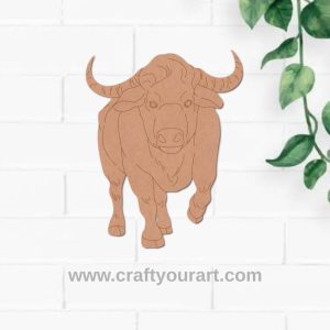 Bull Pre Marked MDF Design 1