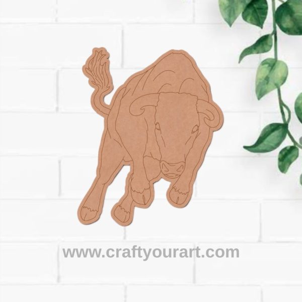 Bull Pre Marked MDF Design 2