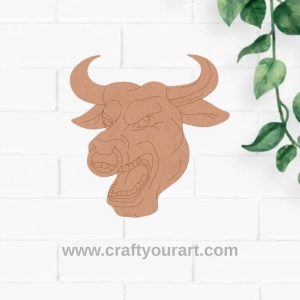 Bull Pre Marked MDF Design 5