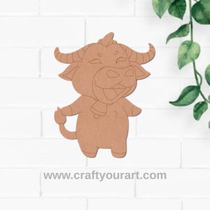 Bull Pre Marked MDF Design 6