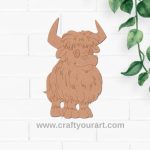 Bull Pre Marked MDF Design 9