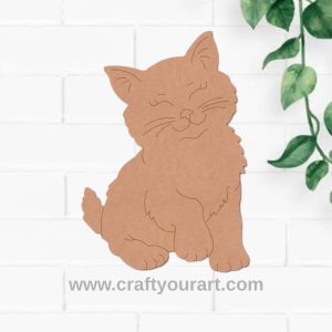 Cat Pre Marked MDF Design 1